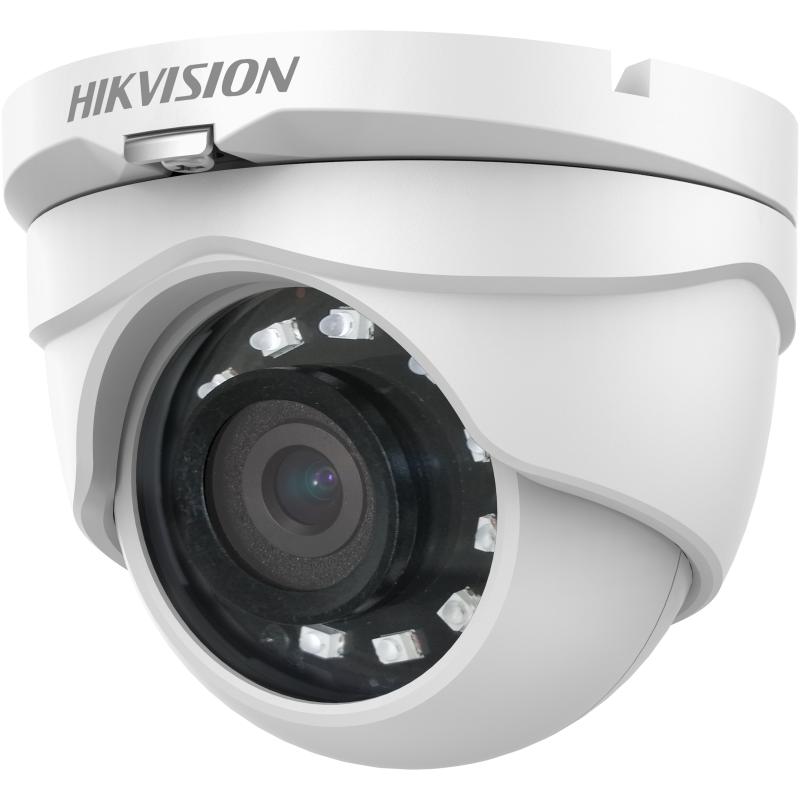Cámara Turret Hikvision 2MP DS-2CE56D0T-IRMF-C 1080p Smart IR 25m