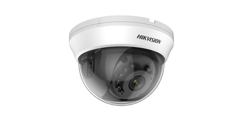 Cámara Domo Hikvision 5MP Turbo HD DS-2CE56H0T-IRMMF-C | Visión 20m