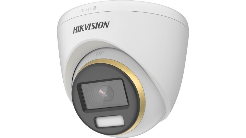 Cámara Domo Hikvision 8MP ColorVu 24/7 DS-2CE72UF3T-E – Video Color Nocturno
