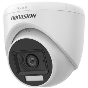 Cámara Domo Hikvision 2MP con Audio y Luz Inteligente DS-2CE76D0T-LPFS