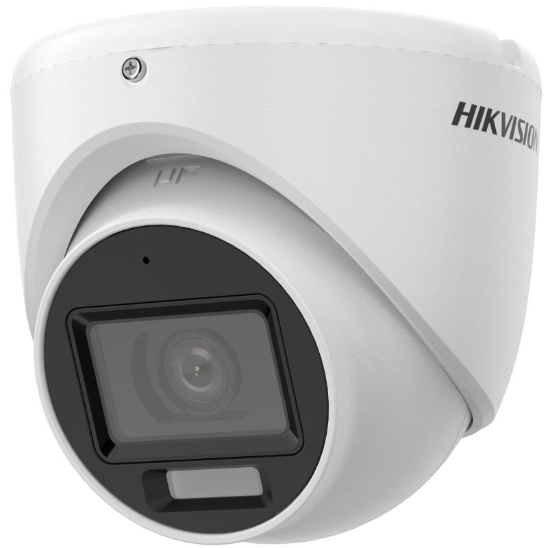 Cámara Hikvision DS-2CE76D0T-LMFS 2MP Audio Smart Hybrid Light