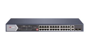 Switch Hikvision DS-3E0528HP-E 24 Puertos PoE Gigabit Hi-PoE 370W