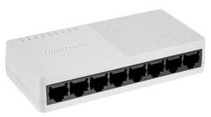 Switch Gigabit 8 Puertos Hikvision DS-3E0508D-O | No Administrable 1000Mbps