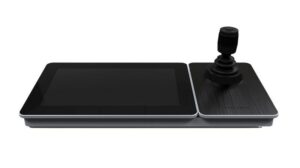 Teclado Controlador de Red Hikvision DS-1600KI-B Táctil con Joystick 4 Ejes