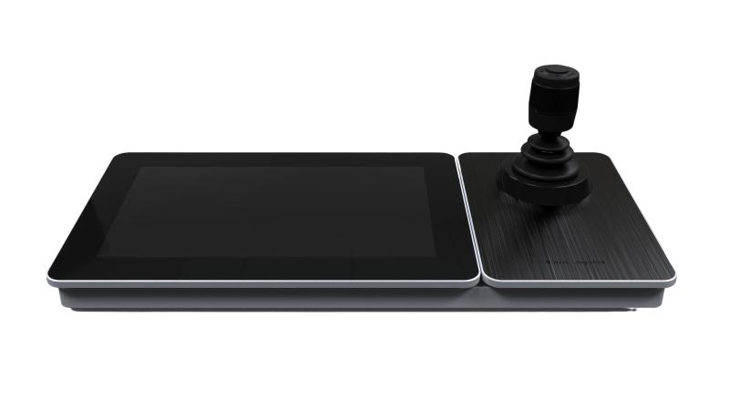 Teclado Controlador de Red Hikvision DS-1600KI-B Táctil con Joystick 4 Ejes