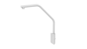 Soporte de Montaje Hikvision DS-1660ZJ – Bracket Parapeto Aluminio Blanco