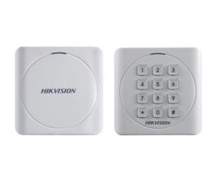 Lector de Tarjetas Hikvision DS-K1801 EM/M1 – Control de Acceso IP65