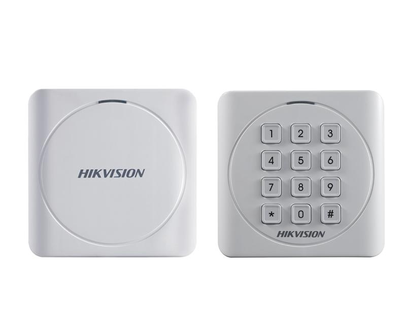 Lector de Tarjetas Hikvision DS-K1801 EM/M1 – Control de Acceso IP65