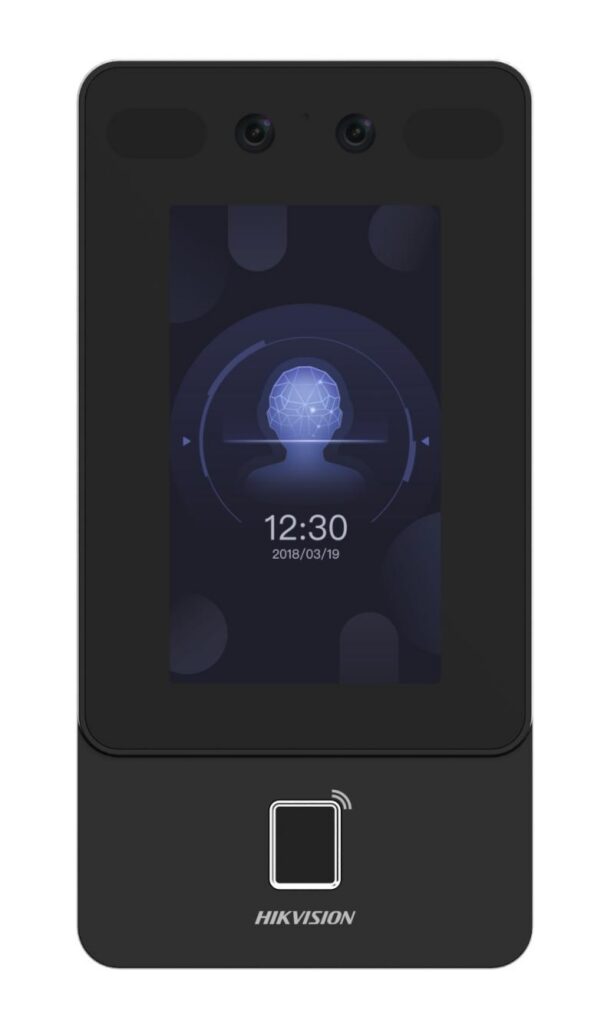 Terminal de Reconocimiento Facial Hikvision DS-K1T342MFWX-E1 con WiFi y PoE