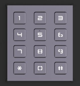 Módulo de Teclado Hikvision DS-KD-KP para Video Portero IP Serie Pro