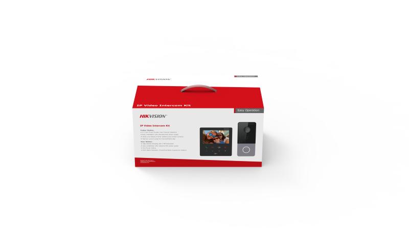 Kit Videoportero IP Hikvision DS-KIS606-P para Villa con Hik-Connect