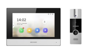 Videoportero Hikvision DS-KIS312-P – Kit Completo WiFi Pantalla 7″ Touch