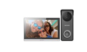 Kit Videoportero Hikvision DS-KIS313-P | Monitor Táctil 7″ HD + App Móvil