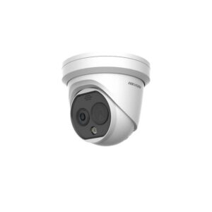 Cámara Térmica Bifocal Hikvision DS-2TD1228T-2/QA(B) HeatPRO 256×192