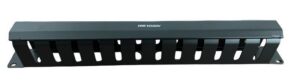 Organizador de Cables Horizontal Hikvision 1U 12 Puertos DS-1CM1U12