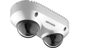 Cámara IP Domo Hikvision 5MP Panorámica Audio IK10 DS-2CD6D52G0-IH-S