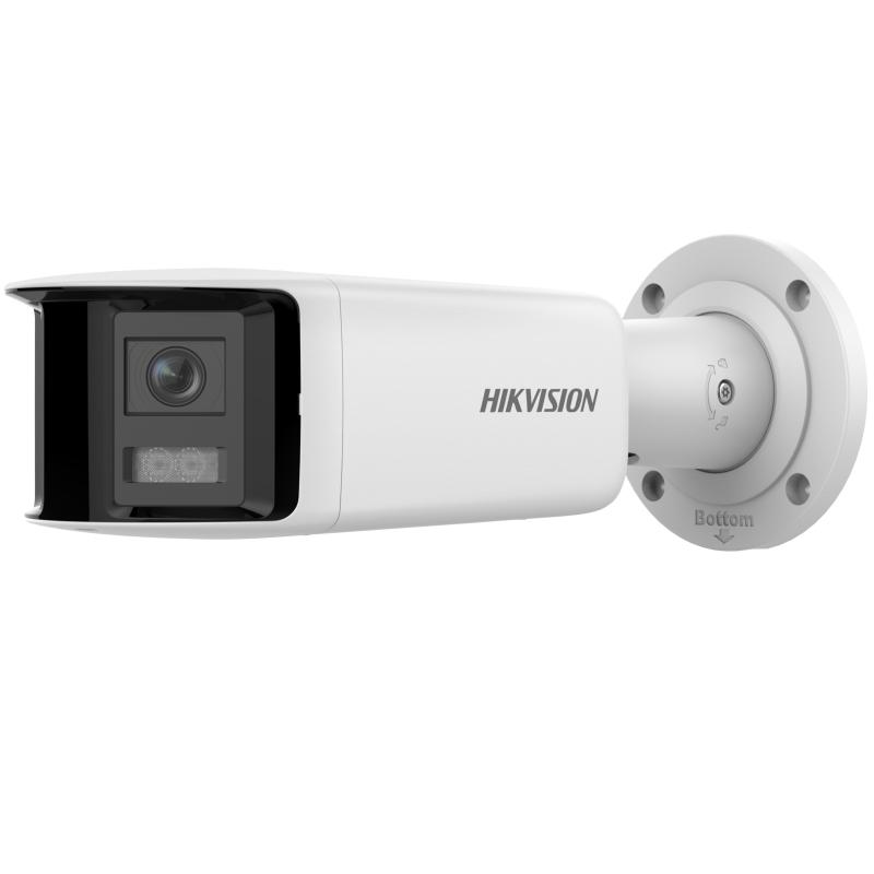 Cámara IP Panorámica 180° Hikvision 4MP DarkFighter AcuSense DS-2CD2T46G2P