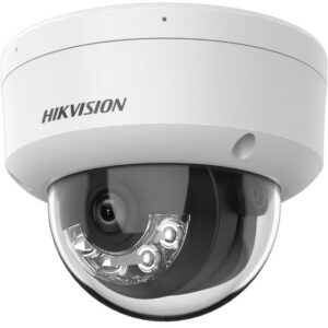 Cámara Domo IP Hikvision 4MP con Audio y Luz Híbrida DS-2CD1143G2-LIU