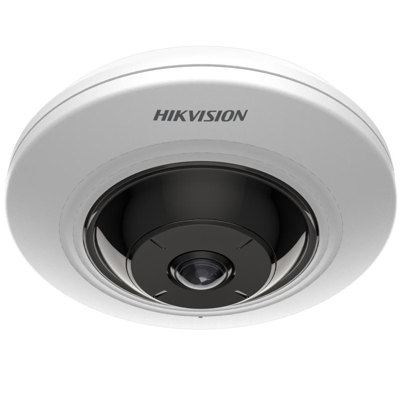 Cámara IP Fisheye Hikvision 5MP 180° DS-2CD2955G0-IS-U | Vigilancia Panorámica