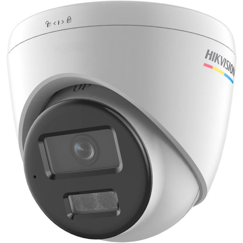 Cámara IP Domo 4MP Hikvision DS-2CD1347G2H-LIU(F) Luz Híbrida + Audio