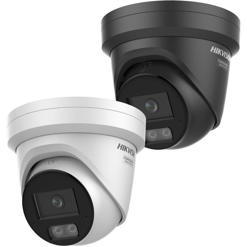 Cámara IP Domo 4MP ColorVu Hikvision DS-2CD2347G3-LI(2U)Y con Audio e IA