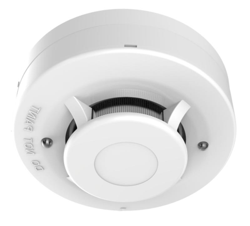 Detector de Humo Alámbrico Hikvision DS-PDSMK-4 | 4 Hilos 12V