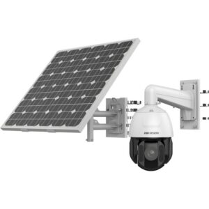 Cámara PTZ 4MP Solar 4G Hikvision DS-2DE5425IWG-K con Batería Autónoma