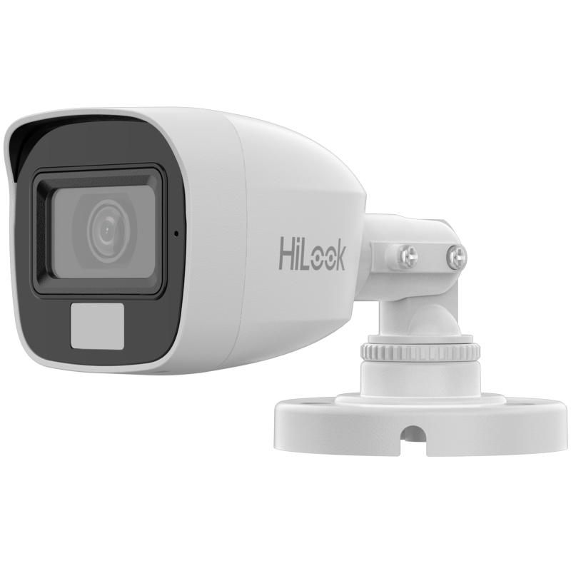 Cámara Bullet Hikvision HiLook 2MP Audio Smart Hybrid Light THC-B127-LPS