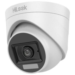Cámara Domo Hikvision HiLook THC-T127-LPS 2MP 1080p con Audio y Smart Light