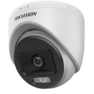Cámara Turbo HD 3K ColorVu Hikvision DS-2CE70KF0T-LPFS con Audio