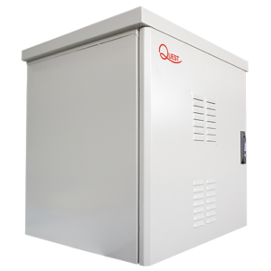 Gabinete Exterior Quest CE-2719 12RU NEMA 3R para Poste o Pared