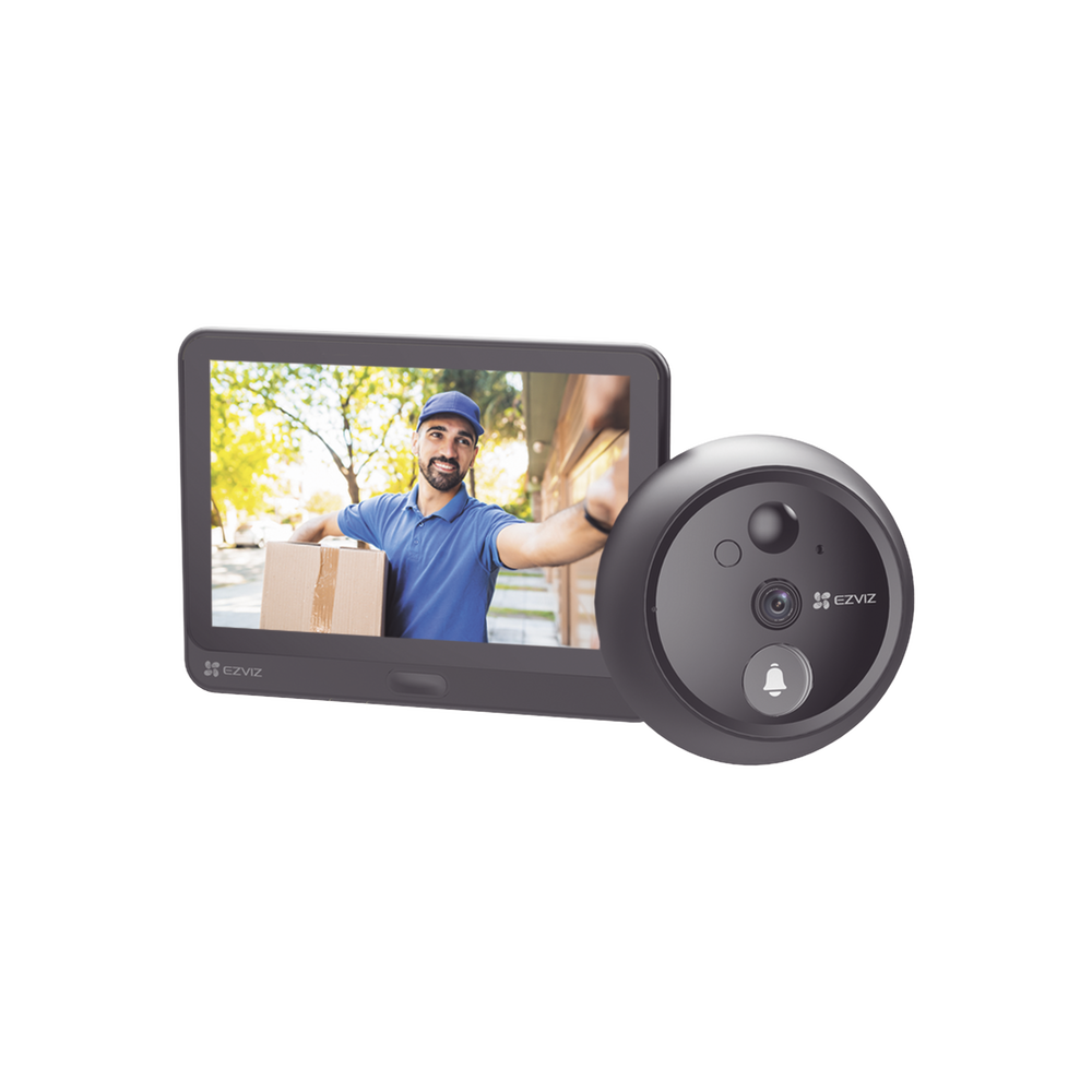 Mirilla Digital WiFi con Pantalla y Timbre HP4 | EZVIZ