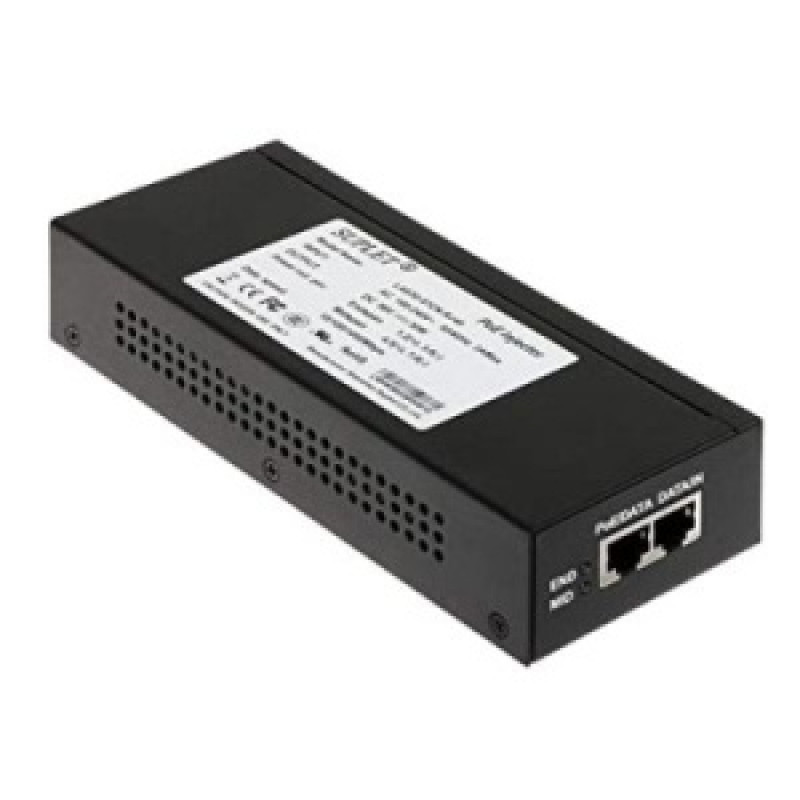 Inyector PoE Hikvision DS-2PA3000-POE 30W Gigabit IEEE 802.3at/af