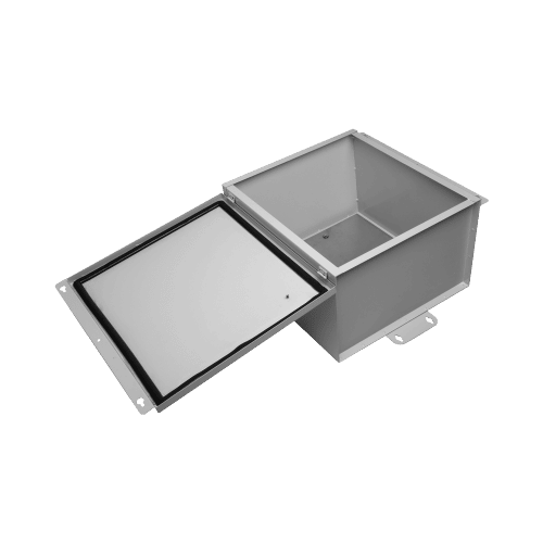 Gabinete Metálico de Telecom Sequoia 400x400x250mm con Plato Interior