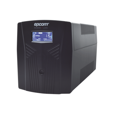 UPS Epcom EPU1500LCD 1500VA/900W Línea Interactiva con Display LCD