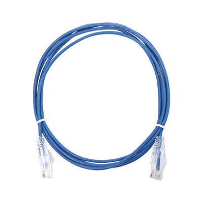Cable Patch Cord LINKEDPRO Cat6 UTP Slim 2m Azul 28AWG