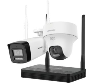 Kit WiFi Hikvision NKS424W02H – 2 Cámaras IP 4MP + NVS Hik-Connect