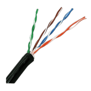 Cable UTP Cat 5e Exterior 305m – Aleación CCA (70% Aluminio 30% Cobre)