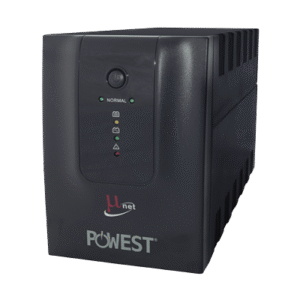 UPS Interactiva Powest 1000VA/600W con 8 Tomas 120VAC