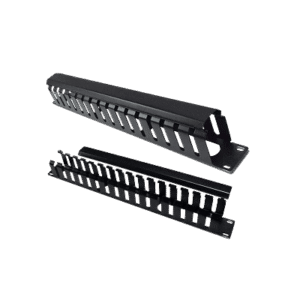 Organizador Horizontal de Cables 2RU para Rack 19″