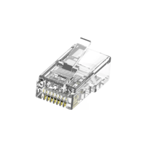 Conector Plug RJ45 Cat 5e UTP – Sequoia – 8 Pines para Cableado de Red