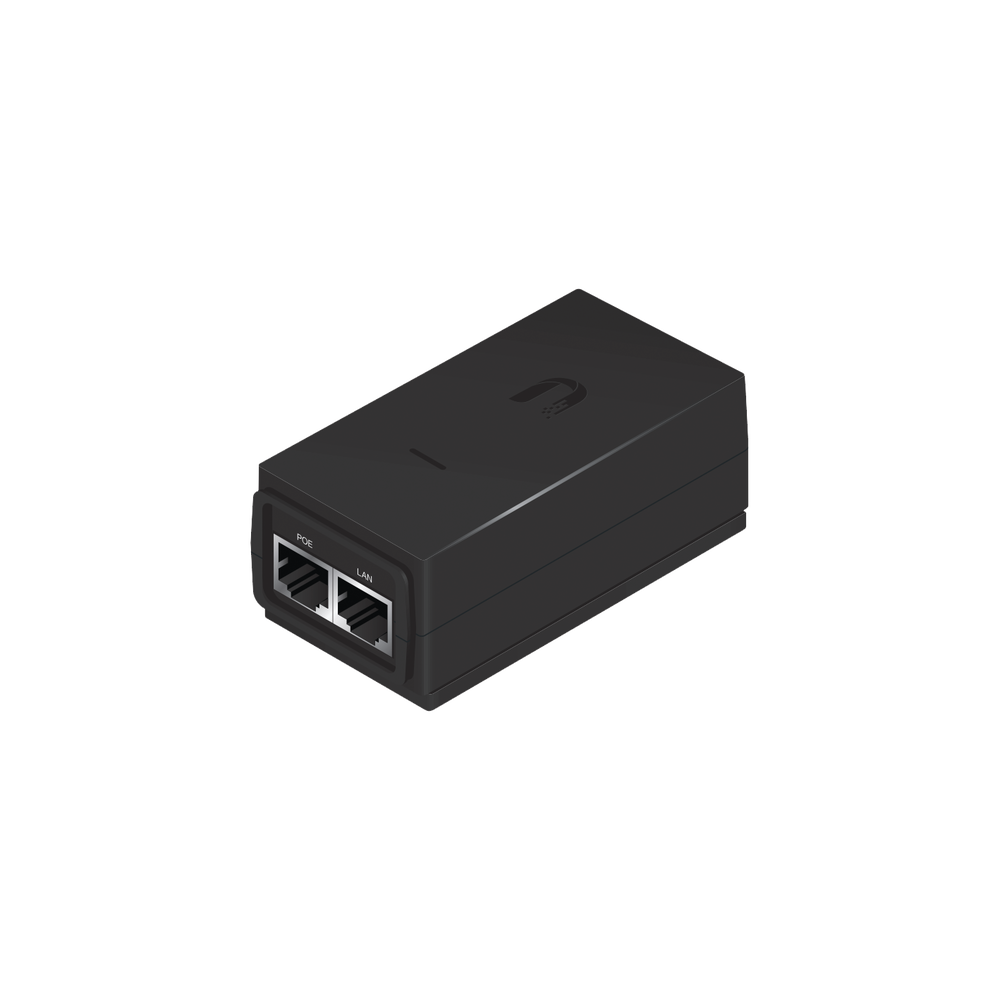 Adaptador PoE UBIQUITI 24V 0.5A Gigabit POE-24-12W-G Compatible AirGateway