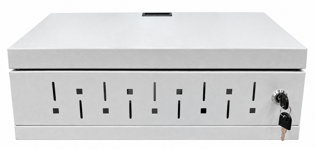 Rack Abierto Blanco 2U para DVR Serie 7100, 41cm x 14cm x 40cm