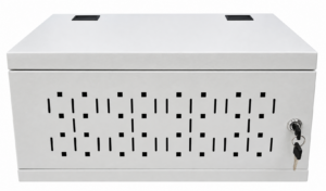 Rack Abierto 5U Blanco 29x52x40cm – Instalación de Equipos Networking y Seguridad