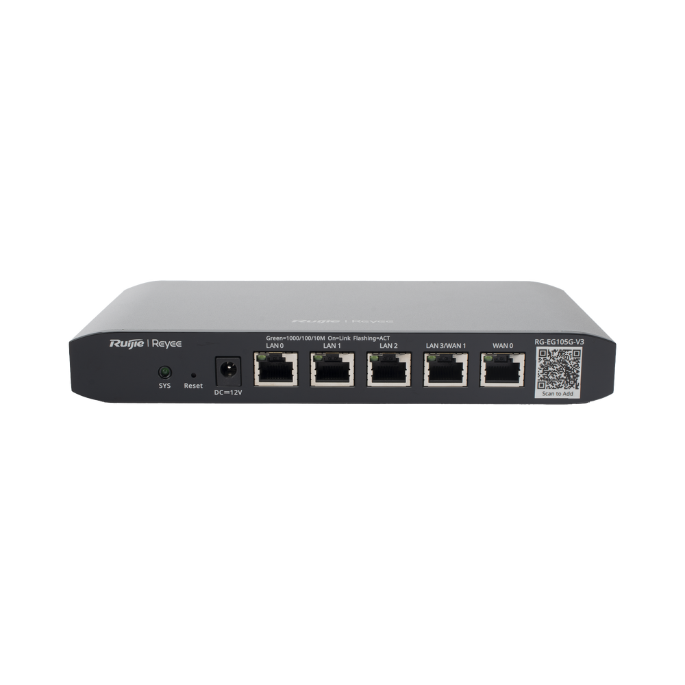 Router Reyee RG-EG105G-V3 Cloud Managed 5 Puertos Gigabit | Ruijie Colombia