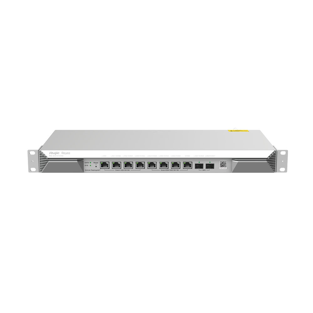 Router Empresarial Ruijie RG-EG1510XS | 1500 Clientes | 10G SFP+ | 4Gbps
