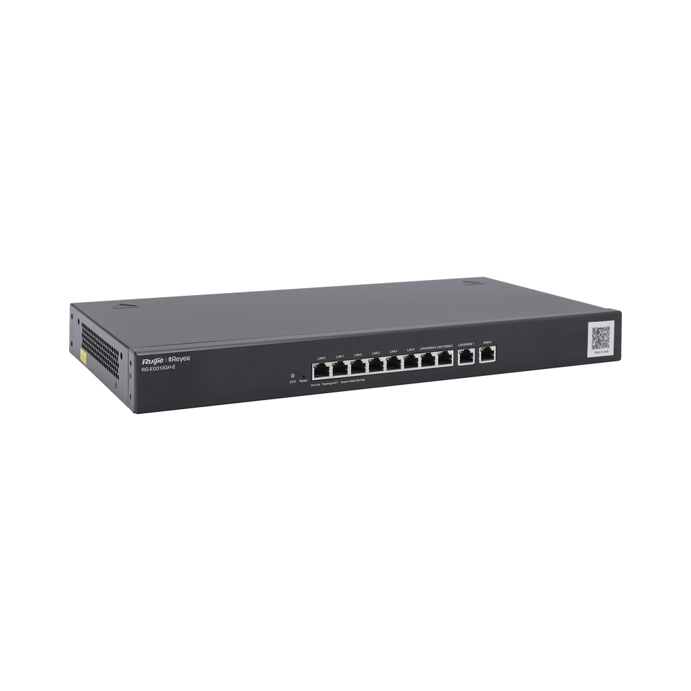 Router Empresarial Reyee RG-EG310GH-E – 10 Puertos Gigabit Cloud Managed