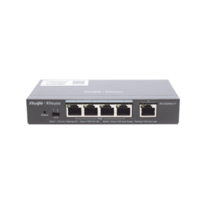 Switch Ruijie RG-ES205GC-P – 5 Puertos Gigabit PoE Cloud Managed 54W