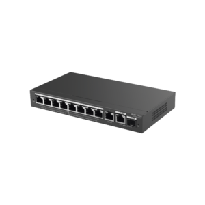 Switch Ruijie RG-ES210GS-P – 10 Puertos Gigabit PoE 120W Cloud Managed