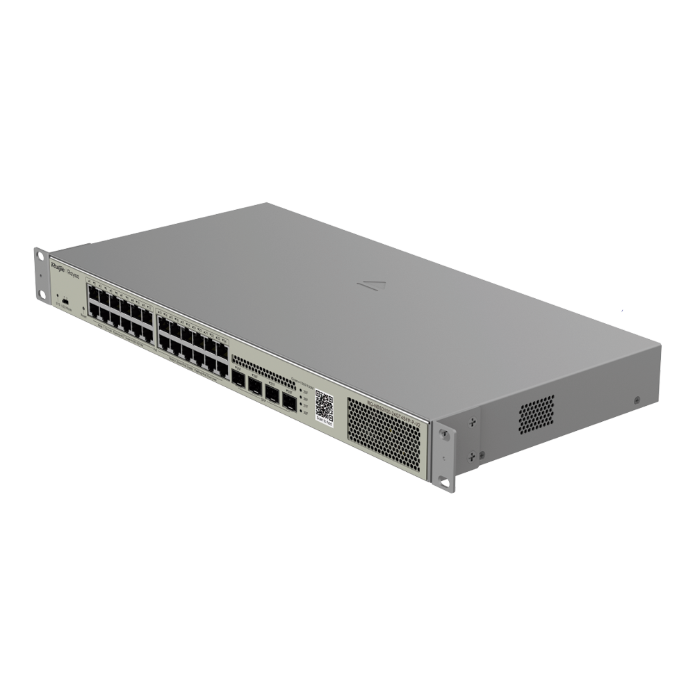 Switch Ruijie RG-NBS3100-24GT4SFP-P-V2 – 24 Puertos Gigabit PoE 370W Cloud